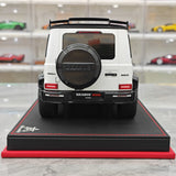 BBA Mercedes-Brabus 2025 G800 Panda 1:18 – Résine de modèle en résine de collection