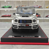 BBA Mercedes-Brabus 2025 G800 Tungsten Silver 1:18 – Résine modèle en résine de collection