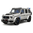 BBA Mercedes-Brabus 2025 G800 Tungsten Silver 1:18 – Résine modèle en résine de collection