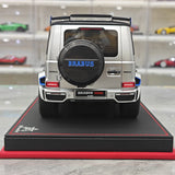BBA Mercedes-Brabus 2025 G800 Tungsten Silver 1:18 – Résine modèle en résine de collection