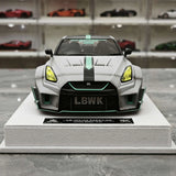 BBA Nissan 2024 GT-R R35 35GT-RR Gray 1:18 – Resina da collezione per modelli in resina