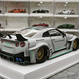 BBA Nissan 2024 GT-R R35 35GT-RR Gray 1:18 – Resina da collezione per modelli in resina
