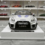 BBA Nissan 2024 GT-R R35 35GT-RR Silver 1:18 – Modello in resina collezionabile