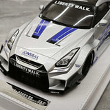 BBA Nissan 2024 GT-R R35 35GT-RR Silver 1:18 – Modello in resina collezionabile
