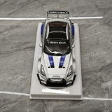 BBA Nissan 2024 GT-R R35 35GT-RR Silver 1:18 – Modello in resina collezionabile