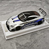 BBA Nissan 2024 GT-R R35 35GT-RR Silver 1:18 – Modello in resina collezionabile