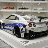 BBA Nissan 2024 GT-R R35 35GT-RR Silver 1:18 – Modello in resina collezionabile