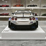BBA Nissan 2024 GT-R R35 35GT-RR Silver 1:18 – Modello in resina collezionabile