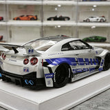 BBA Nissan 2024 GT-R R35 35GT-RR Silver 1:18 – Modello in resina collezionabile