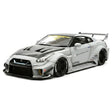 [BBA] 1:18 Nissan GT-R R35 LB-Silhouette Works GT 35GT-RR grigio modellino di auto in resina