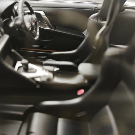 [BBA] 1:18 Nissan GT-R R35 LB-Silhouette Works GT 35GT-RR bianco modellino di auto in resina