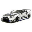 [BBA] 1:18 Nissan GT-R R35 LB-Silhouette Works GT 35GT-RR bianco modellino di auto in resina