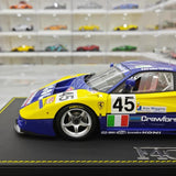 [BBR] 1:18 Ferrari 1994 F40 LM IGOL BPR Global GT1 Model Car Resin