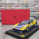 [BBR] 1:18 Ferrari 1994 F40 LM IGOL BPR Global GT1 Model Car Resin