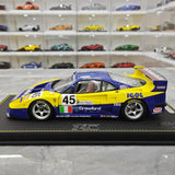 [BBR] 1:18 Ferrari 1994 F40 LM IGOL BPR Global GT1 Model Car Resin