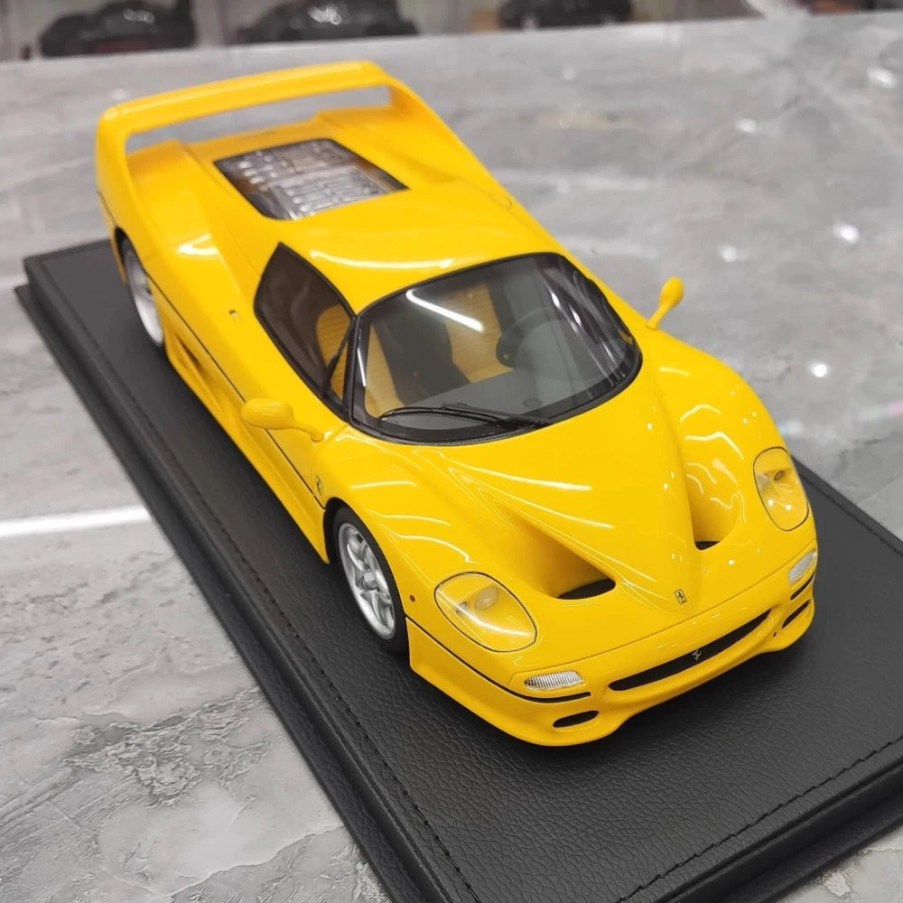 [BBR] 1:18 Ferrari 1995 F50 Yellow Model Car Resin