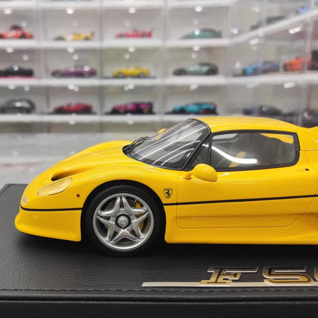 [BBR] 1:18 Ferrari 1995 F50 Yellow Model Car Resin