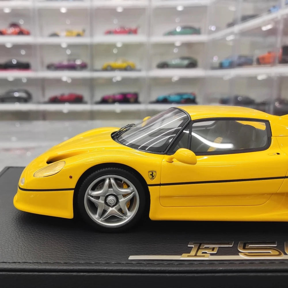 [BBR] 1:18 Ferrari 1995 F50 Yellow Model Car Resin