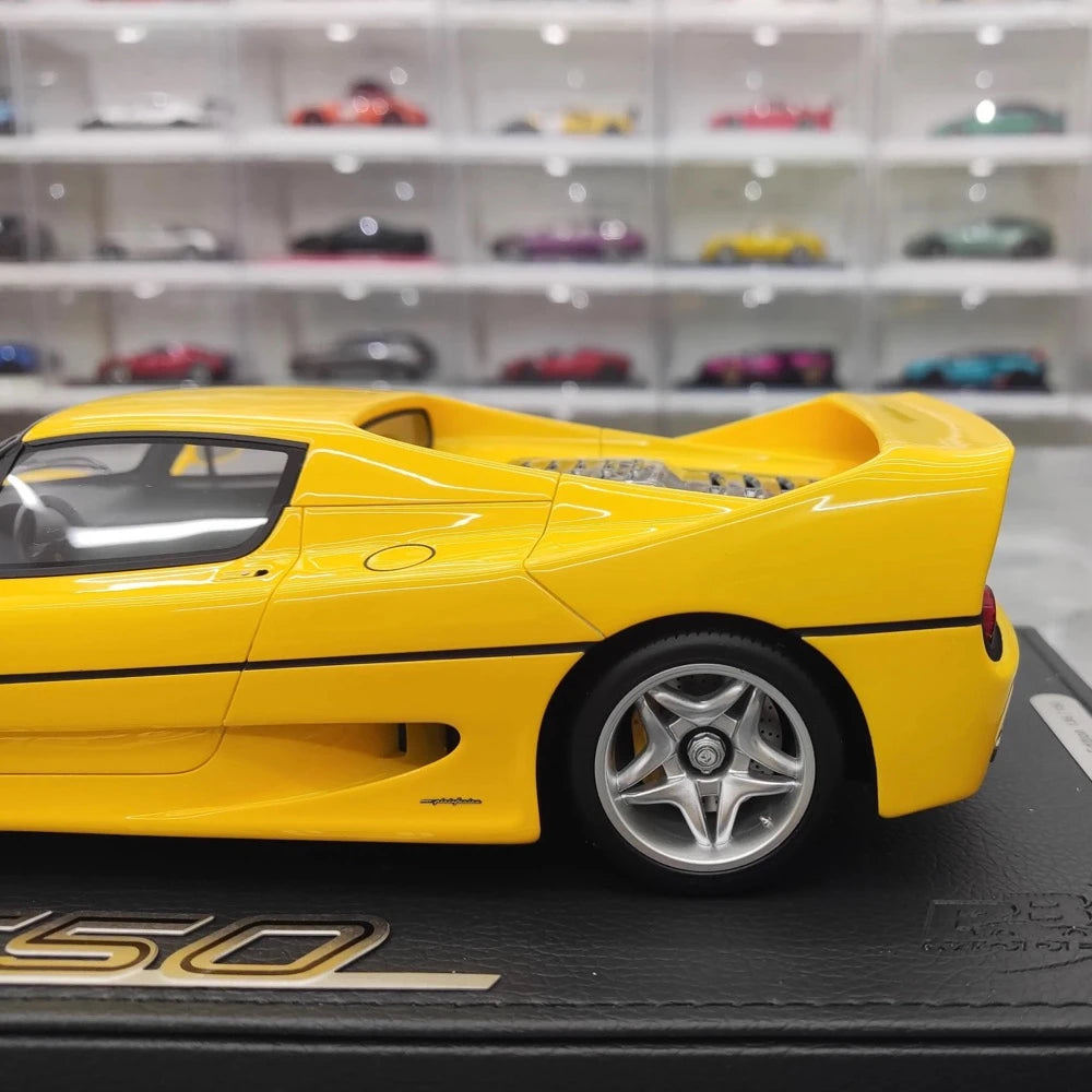 [BBR] 1:18 Ferrari 1995 F50 Yellow Model Car Resin
