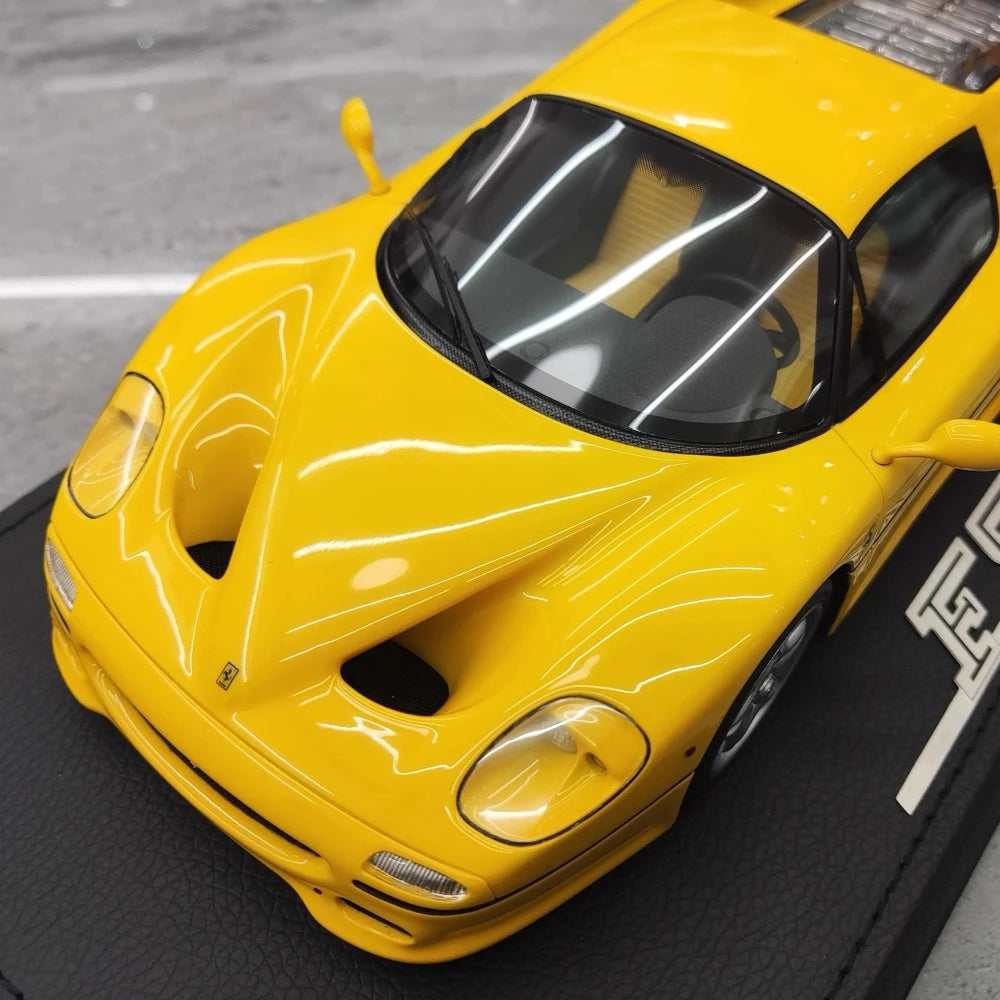 [BBR] 1:18 Ferrari 1995 F50 Yellow Model Car Resin