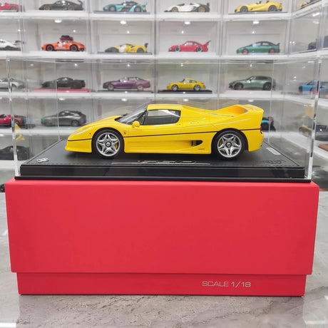 [BBR] 1:18 Ferrari 1995 F50 Yellow Model Car Resin