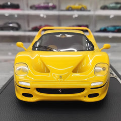 [BBR] 1:18 Ferrari 1995 F50 Yellow Model Car Resin
