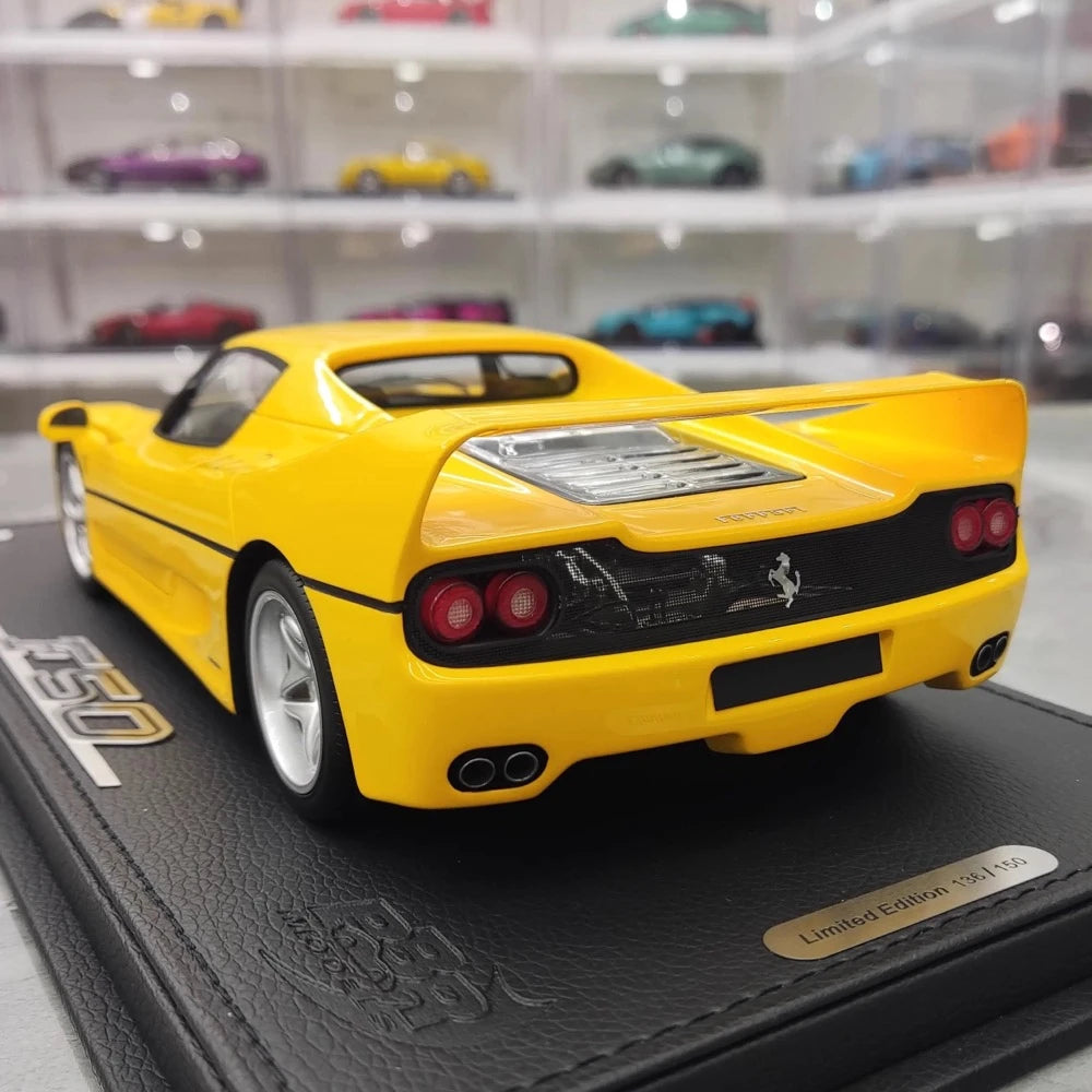 [BBR] 1:18 Ferrari 1995 F50 Yellow Model Car Resin