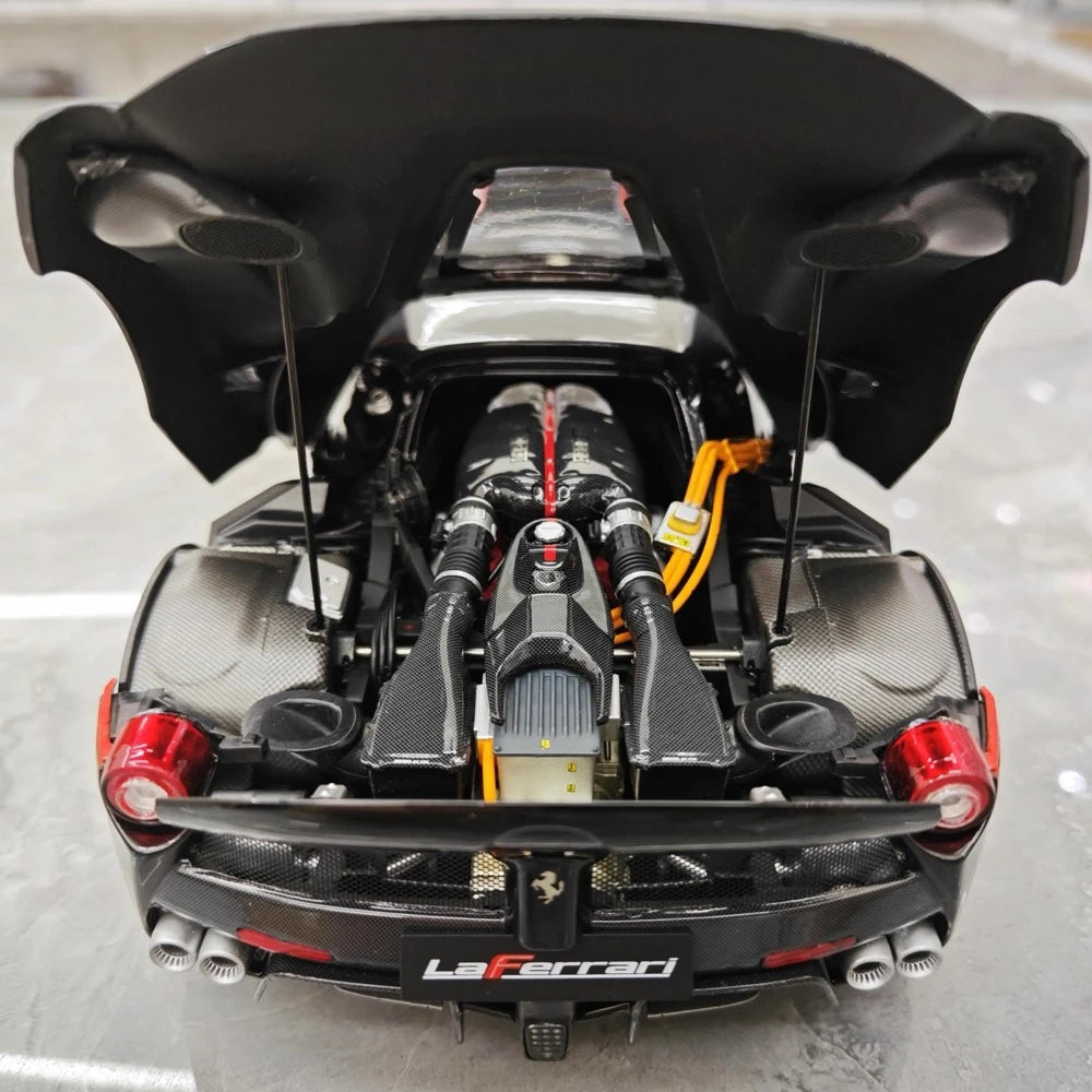 [BBR] 1:18 Ferrari 2013 LaFerrari Aperta nero modellino di auto Die-Cast