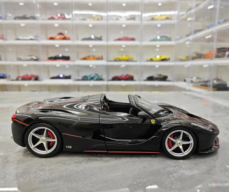 [BBR] 1:18 Ferrari 2013 LaFerrari Aperta Black Model Car Die-Cast