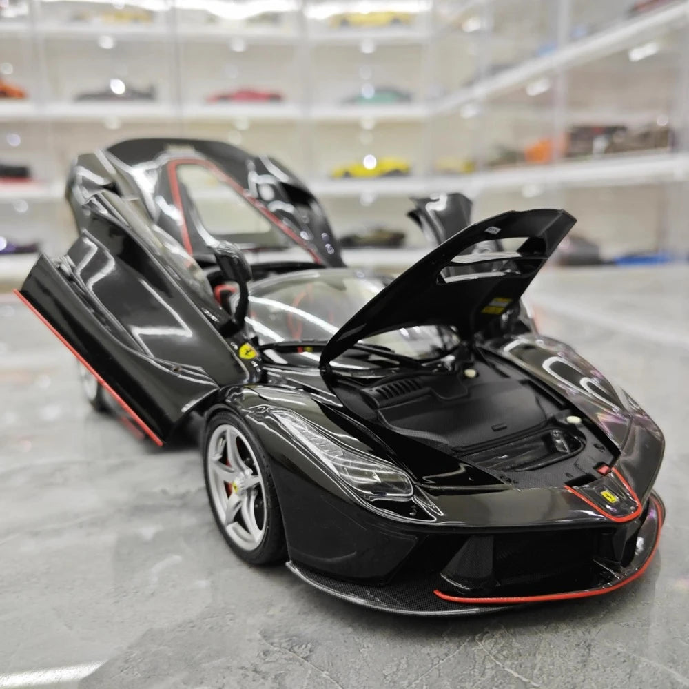 [BBR] 1:18 Ferrari 2013 LaFerrari Aperta nero modellino di auto Die-Cast