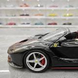 [BBR] 1:18 Ferrari 2013 LaFerrari Aperta noir voiture miniature Die-Cast