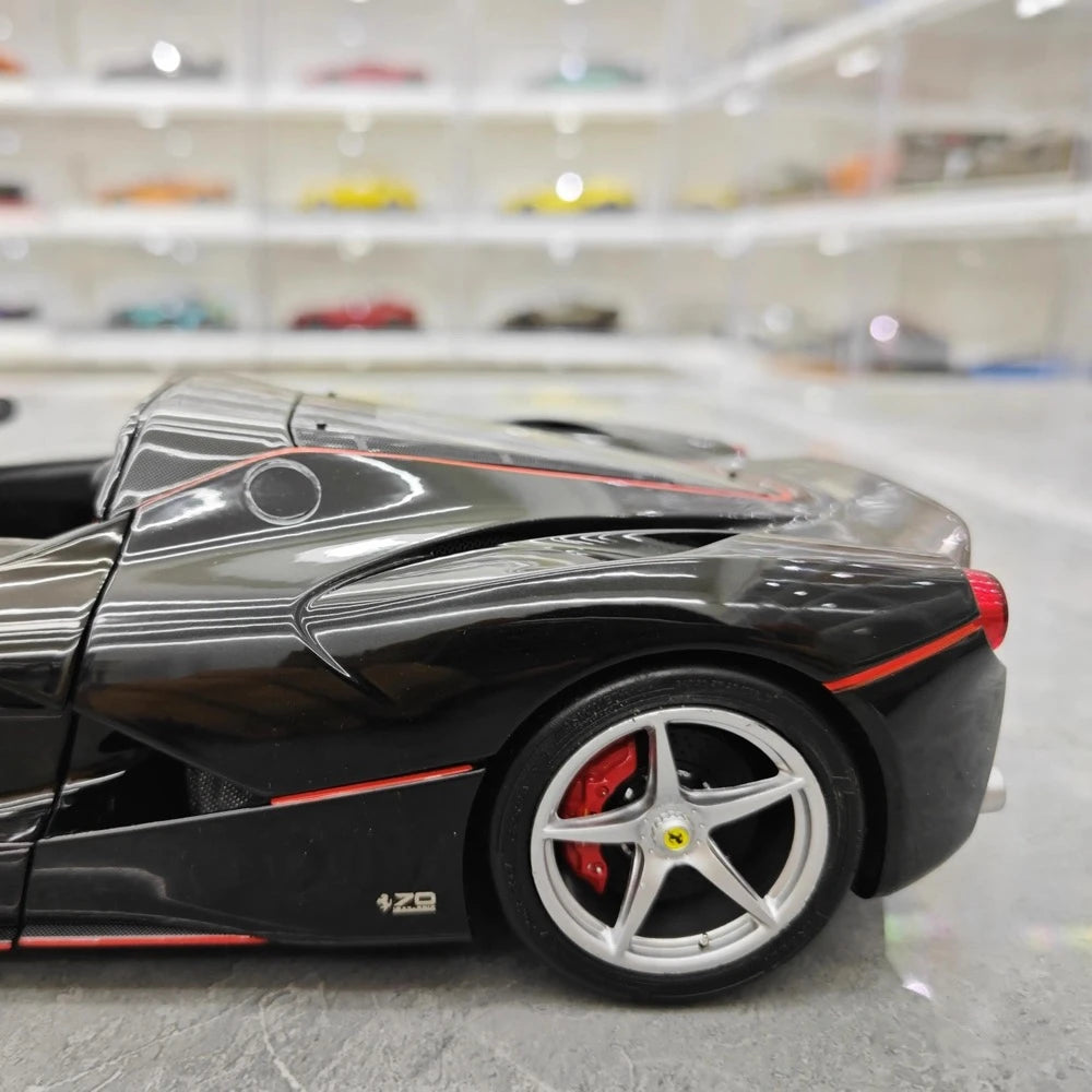 [BBR] 1:18 Ferrari 2013 LaFerrari Aperta nero modellino di auto Die-Cast