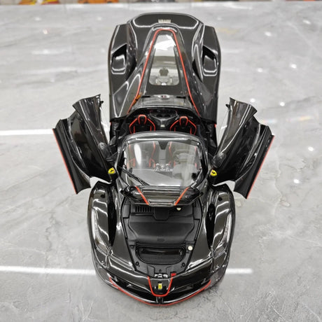 [BBR] 1:18 Ferrari 2013 LaFerrari Aperta Black Model Car Die-Cast