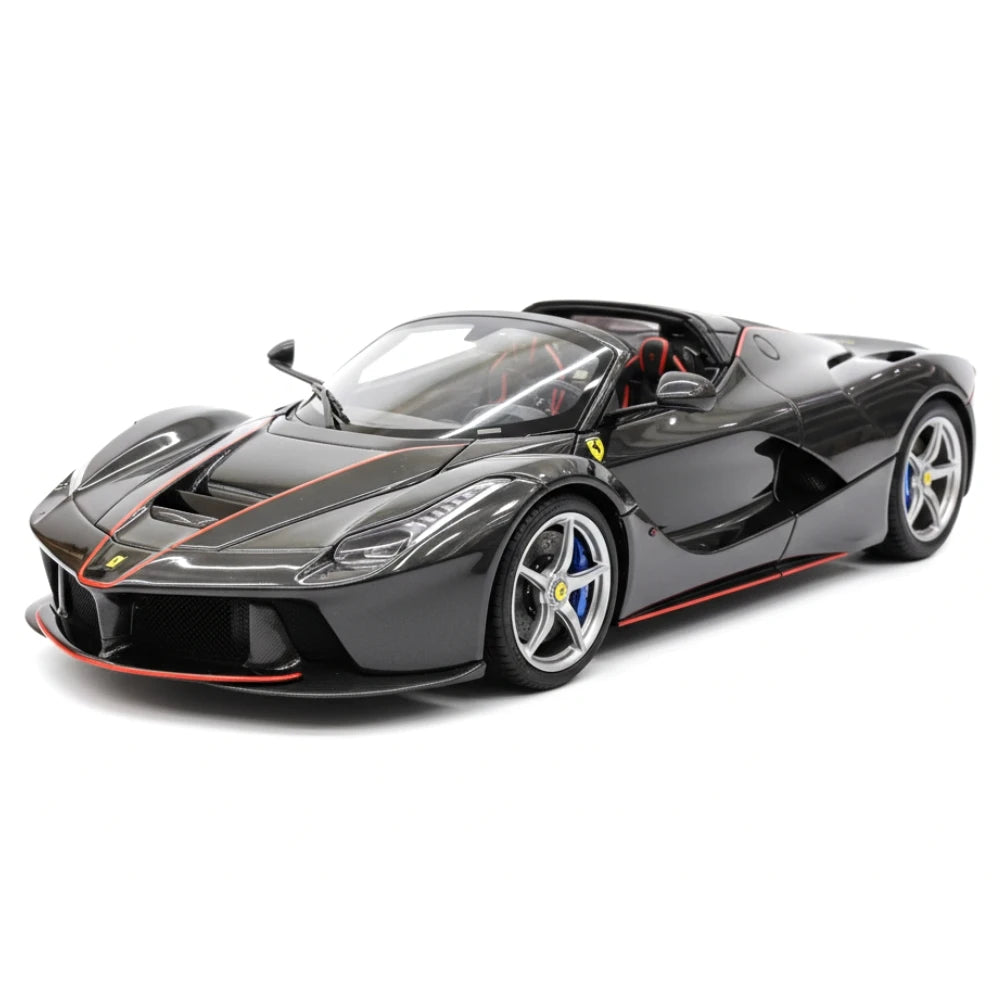 [BBR] 1:18 Ferrari 2013 LaFerrari Aperta nero modellino di auto Die-Cast