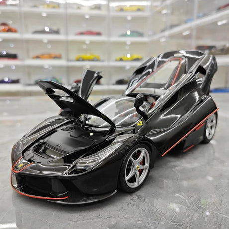 [BBR] 1:18 Ferrari 2013 LaFerrari Aperta Black Model Car Die-Cast