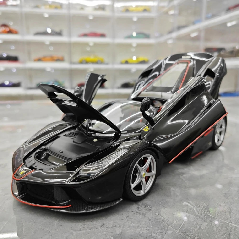 [BBR] 1:18 Ferrari 2013 LaFerrari Aperta nero modellino di auto Die-Cast