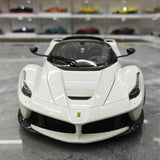 [BBR] 1:18 Ferrari 2013 LaFerrari Aperta blanc voiture miniature Die-Cast