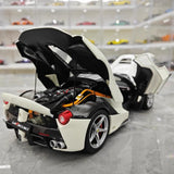[BBR] 1:18 Ferrari 2013 LaFerrari Aperta blanc voiture miniature Die-Cast
