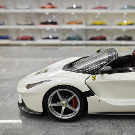[BBR] 1:18 Ferrari 2013 LaFerrari Aperta vit modellbil Die-Cast