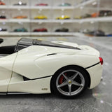 [BBR] 1:18 Ferrari 2013 LaFerrari Aperta blanc voiture miniature Die-Cast