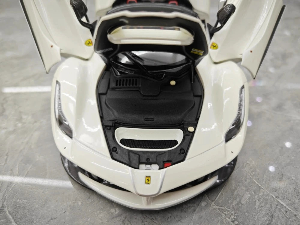 [BBR] 1:18 Ferrari 2013 LaFerrari Aperta blanc voiture miniature Die-Cast