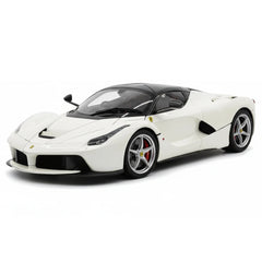 [BBR] 1:18 Ferrari 2013 LaFerrari Aperta bianco modellino di auto Die-Cast