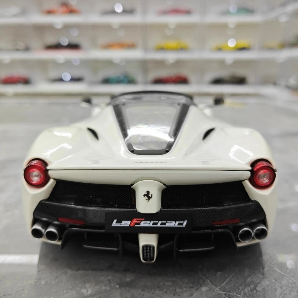 [BBR] 1:18 Ferrari 2013 LaFerrari Aperta blanc voiture miniature Die-Cast