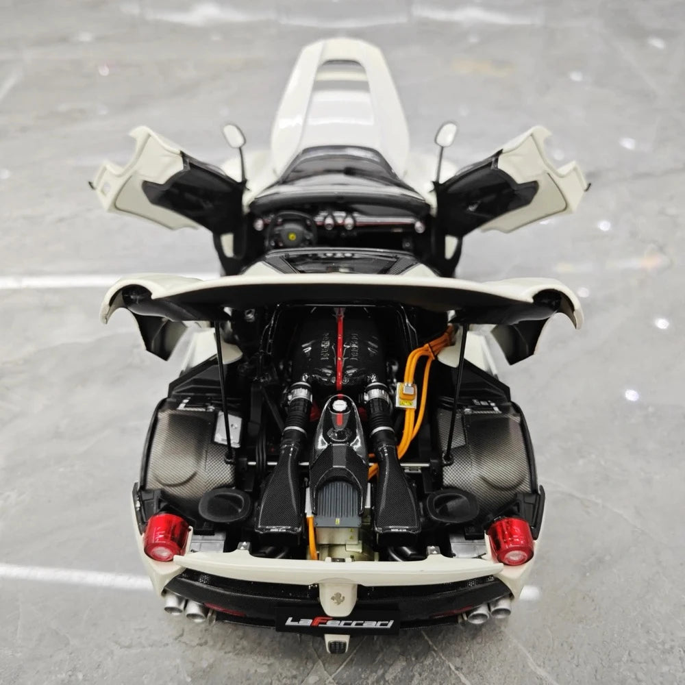[BBR] 1:18 Ferrari 2013 LaFerrari Aperta blanc voiture miniature Die-Cast