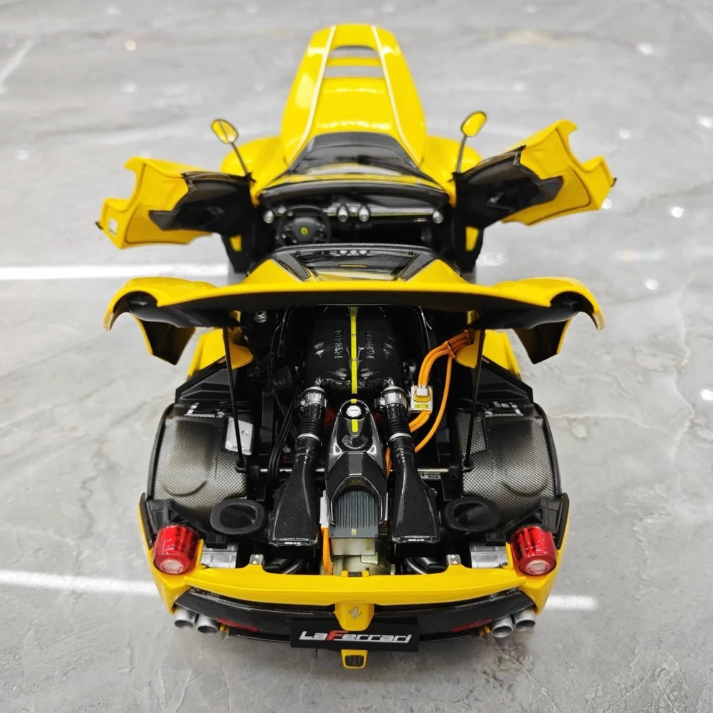 [BBR] 1:18 Ferrari 2013 LaFerrari Aperta Yellow Model Car Die-Cast