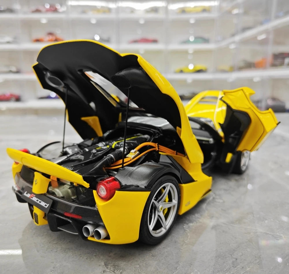 [BBR] 1:18 Ferrari 2013 LaFerrari Aperta Yellow Model Car Die-Cast