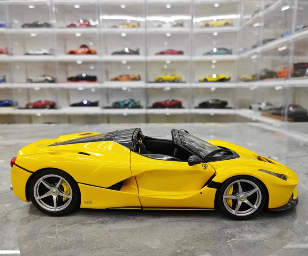 [BBR] 1:18 Ferrari 2013 LaFerrari Aperta Yellow Model Car Die-Cast