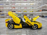 [BBR] 1:18 Ferrari 2013 LaFerrari Aperta Yellow Model Car Die-Cast