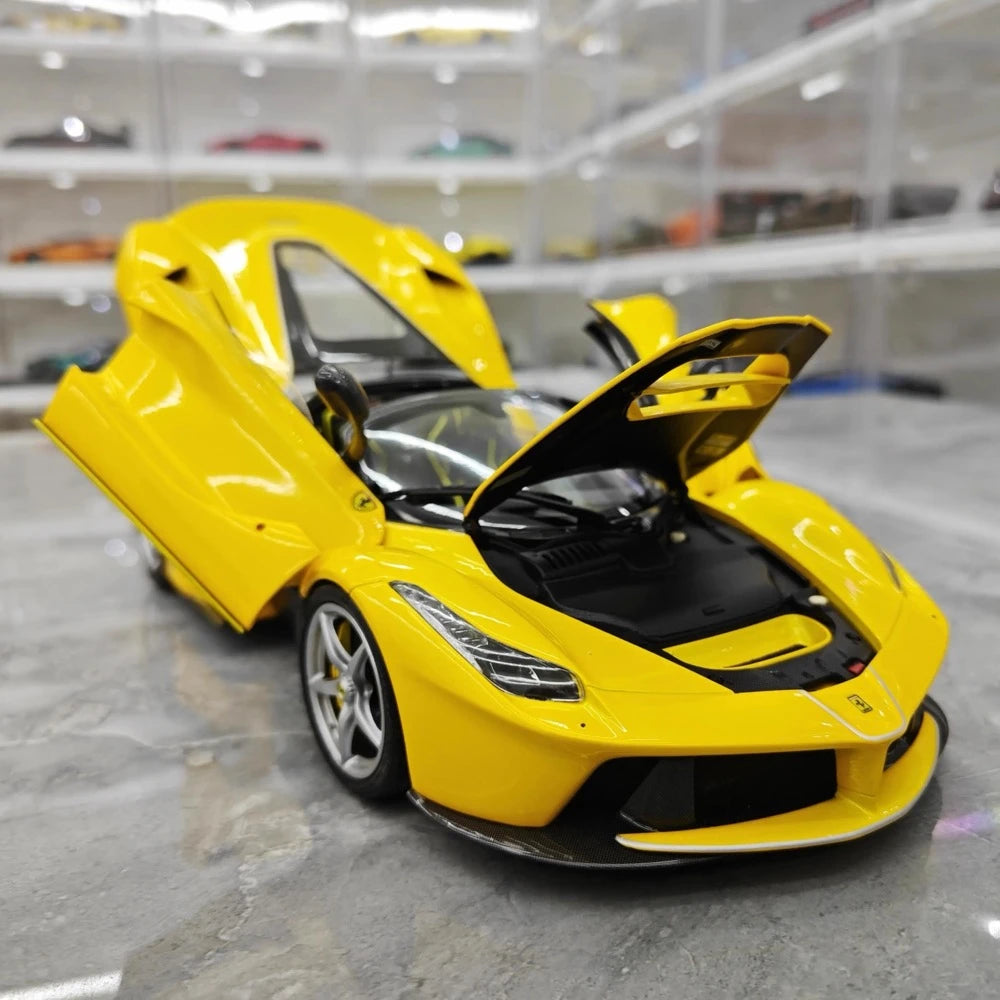 [BBR] 1:18 Ferrari 2013 LaFerrari Aperta Yellow Model Car Die-Cast