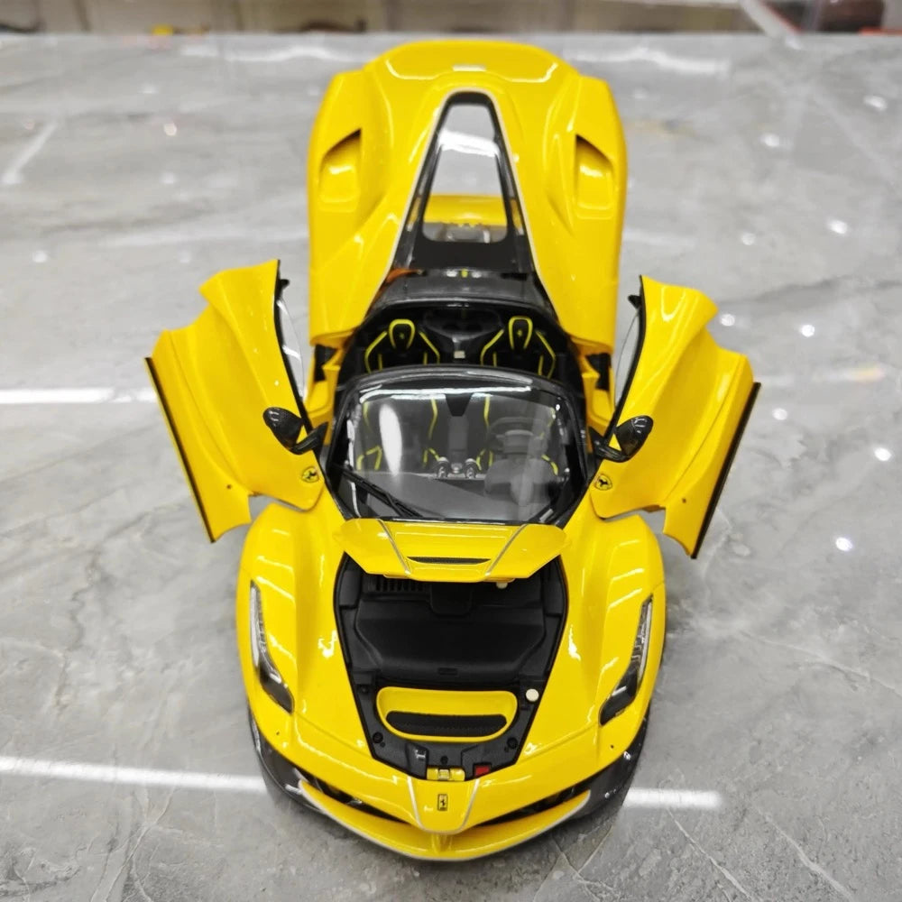 [BBR] 1:18 Ferrari 2013 LaFerrari Aperta Yellow Model Car Die-Cast
